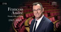 Hommage de l'Assemblée nationale  à François André