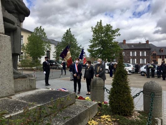 Commémoration du 8 mai 1945 à Montfort-sur-Meu