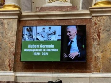 Depuis l’Assemblée nationale, nous rendons hommage à Hubert Germain, dernier des Compagnons de la Libération. Pour notre liberté, pour que vivent nos valeurs...