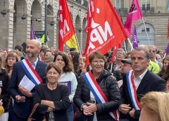 Manifestation de soutien au droit à l'IVG à Rennes
