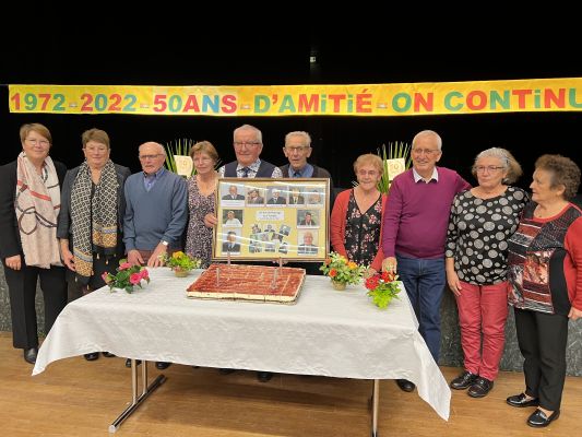 50 ans du club de l'amitié de Montfort-sur-Meu