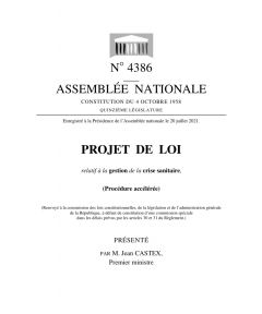 Oui à la vaccination obligatoire, non au pass sanitaire