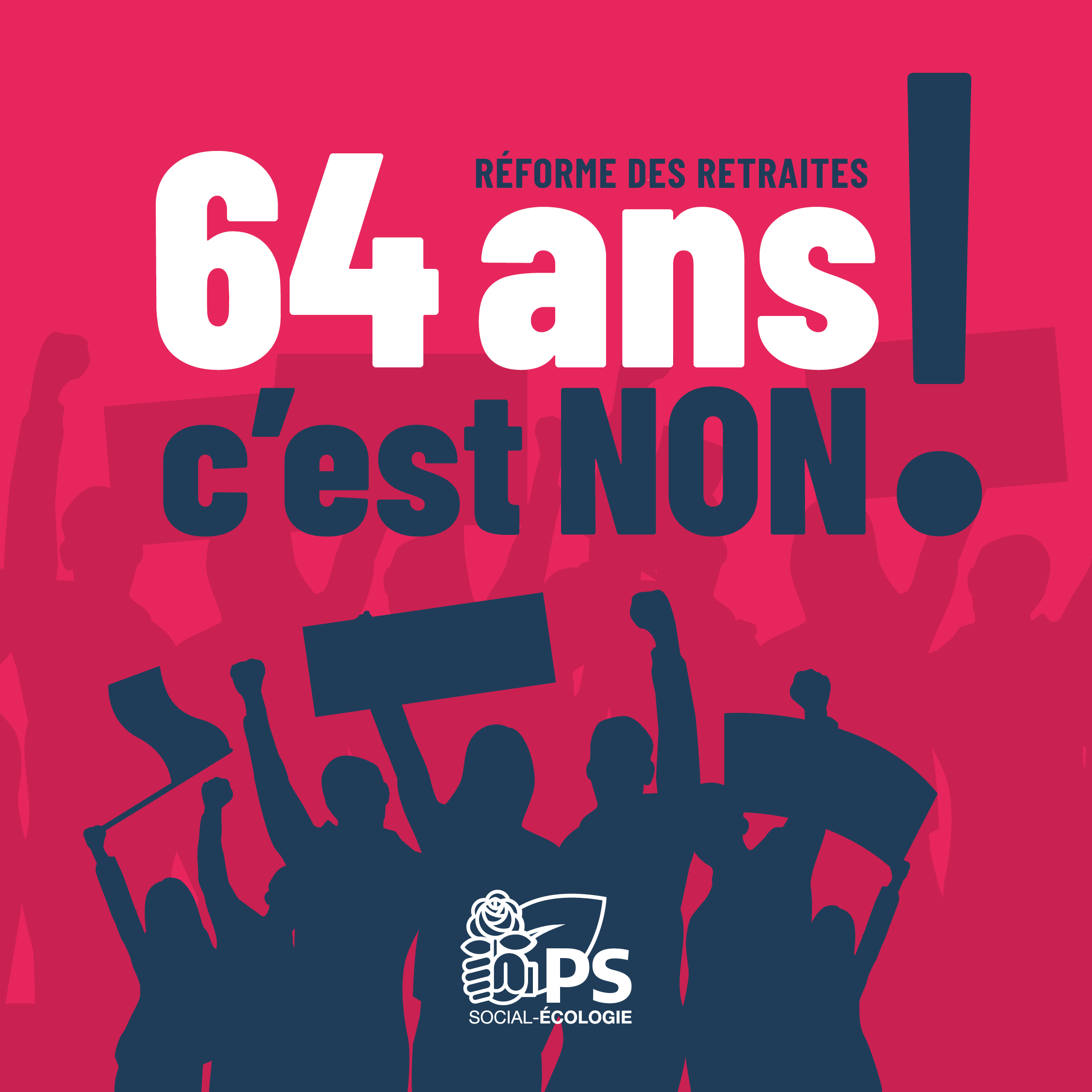 Réforme des retraites : 64 ans, c'est non