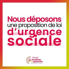 Pouvoir d'achat : proposition de loi d’urgence sociale  de la NUPES