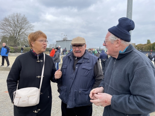 Concours de pétanque à Montauban-de-Bretagne