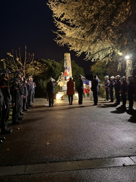 Cérémonie de la Sainte-Barbe à Iffendic