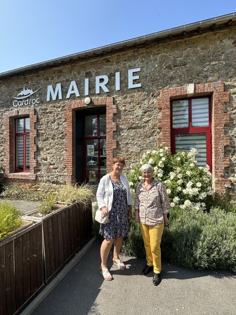 Rencontre avec Mme la Maire de Cardroc