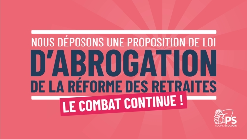 Réaction à la décision du Conseil constitutionnel sur la réforme des retraites