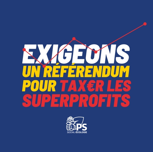 Pour un référendum visant à taxer les superprofits