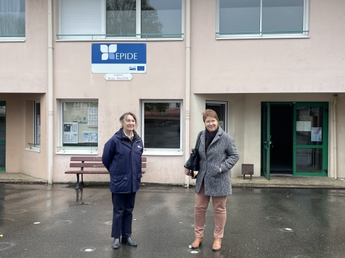 Visite de l'EPIDE de Lanrodec