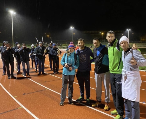 Départ des 24 heures sur piste à Montfort-sur-Meu