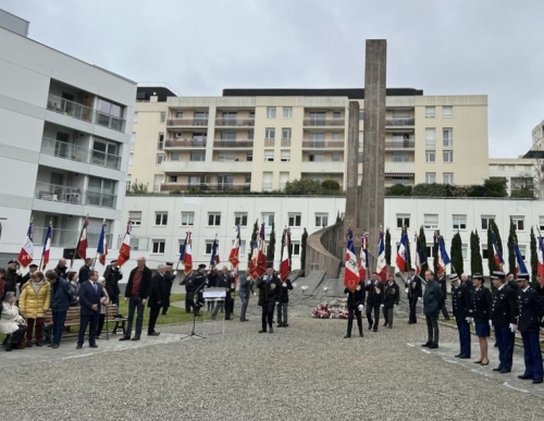 Cérémonie du souvenir des victimes et des héros de la déportation à Rennes