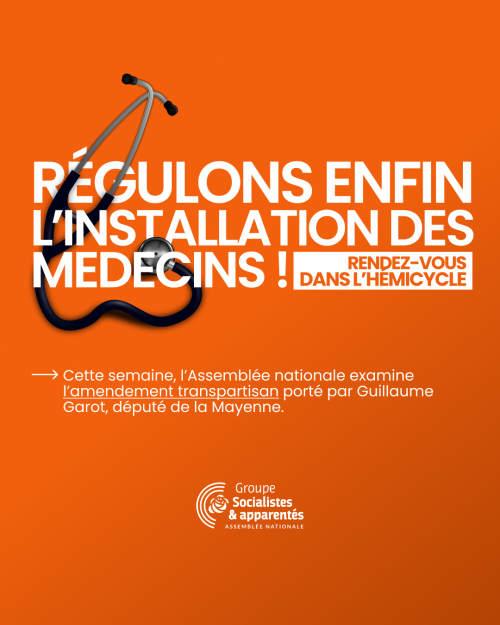 Régulons l'installation des médecins
