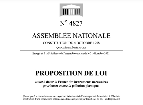 Lutte contre la pollution plastique