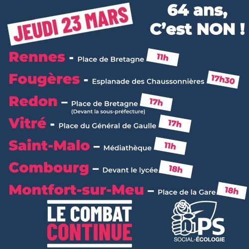 Retraites : réaction à l'interview du Président de la République