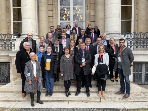 Visite du Parlement à l'occasion du Congrès des Maires