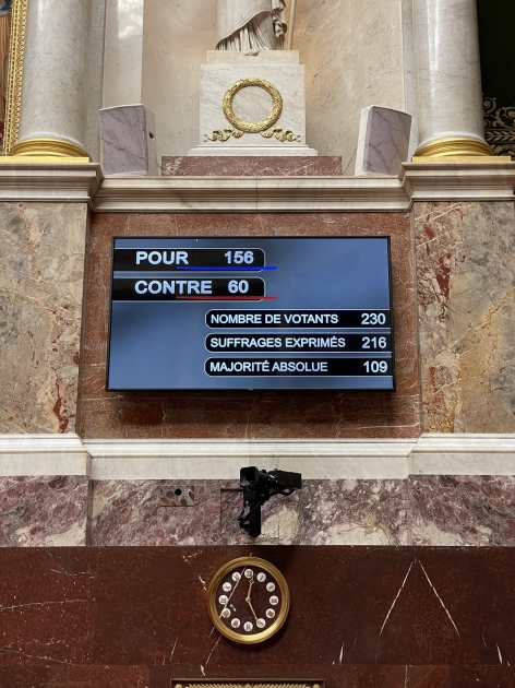 Projet de loi relatif à la gestion crise sanitaire : j'ai voté contre