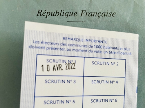 Réaction au premier tour de l'élection présidentielle