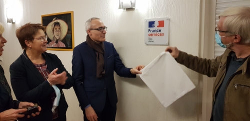Inauguration de l'espace France Services à Romillé