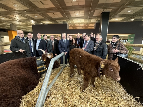 Visite du Salon international de l'agriculture à Paris
