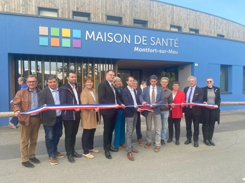 Inauguration de la maison de santé à Montfort-sur-Meu