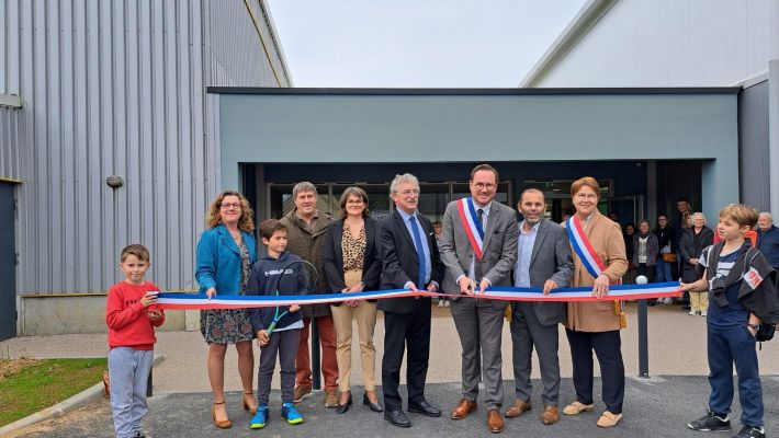 Inauguration de nouveaux aménagements à Saint-Domineuc