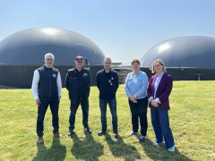 Visite de l'unité de méthanisation « Biogaz-Iff » à Iffendic