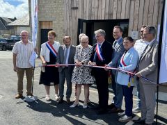 Inauguration des vestiaires du stade de Tinténiac