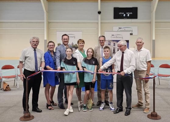 Inauguration des salles de sport de l'espace Malouas à Combourg