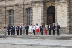 Fête nationale du 14 juillet : cérémonie militaire à Rennes
