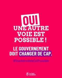 Propositions des socialistes pour un budget juste : les Français-es sont pour !