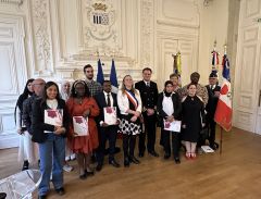 Cérémonie d'accueil des nouveaux Français à la Préfecture de Rennes