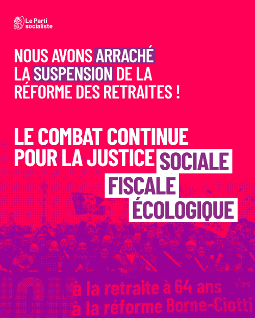 Déclaration de politique générale du Gouvernement : j'ai fait le choix de la non-censure