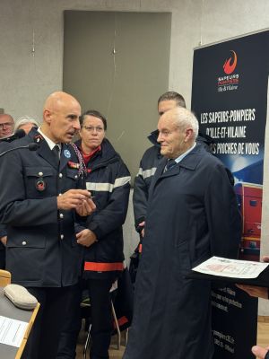 Cérémonie de la Sainte-Barbe à Breteil