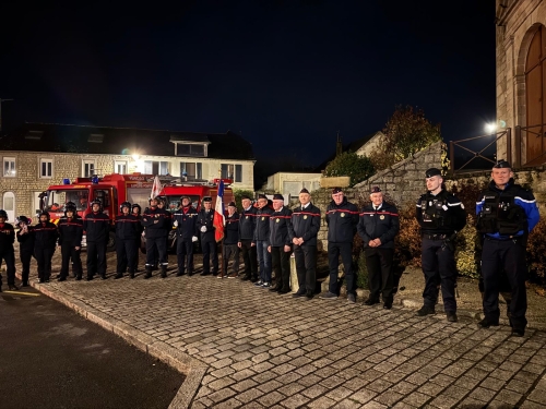 Cérémonie de la Sainte-Barbe à Quédillac