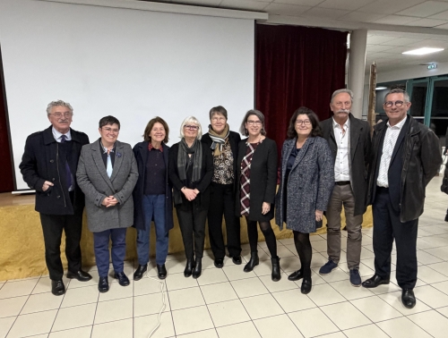 Cérémonie des vœux à Le Verger