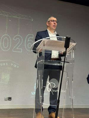 Cérémonie des vœux à Pleumeleuc