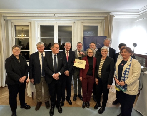 Cérémonie du prix de la personnalité maritime à l'Assemblée nationale