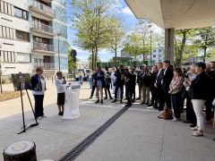 Inauguration du parvis François André à Rennes