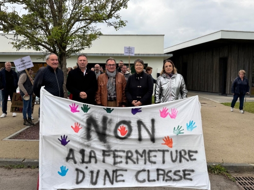 Boisgervilly : mobilisation contre la fermeture conditionnelle d'une classe à l'école publique