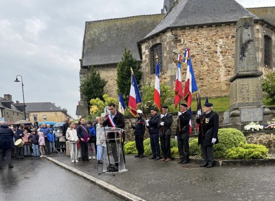 Gévezé : cérémonie commémorative du 8 mai 1945