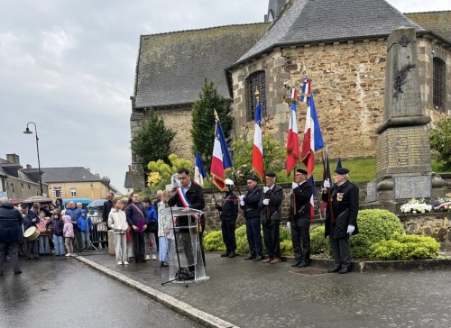 Gévezé : cérémonie commémorative du 8 mai 1945