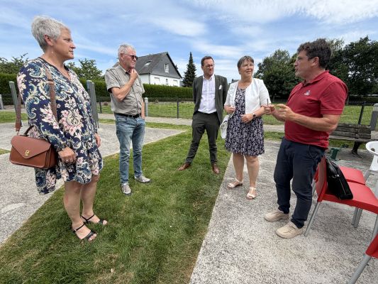 Visite de l'EHPAD de Pleugueneuc