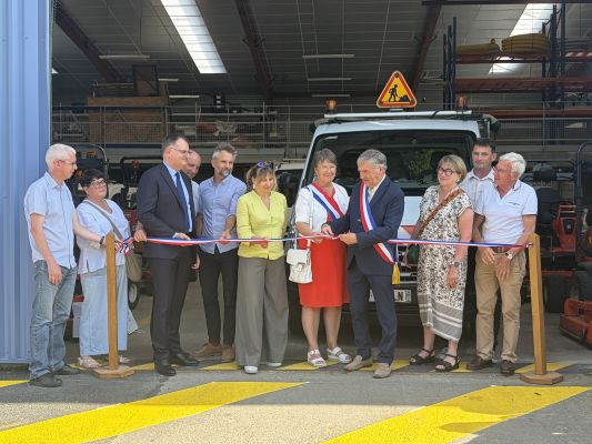 Pacé : inauguration du nouveau centre technique municipal