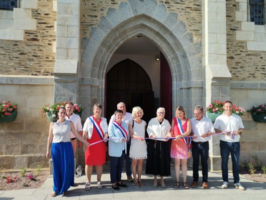 Boisgervilly : inauguration de la restauration de l'église Sainte-Trinité