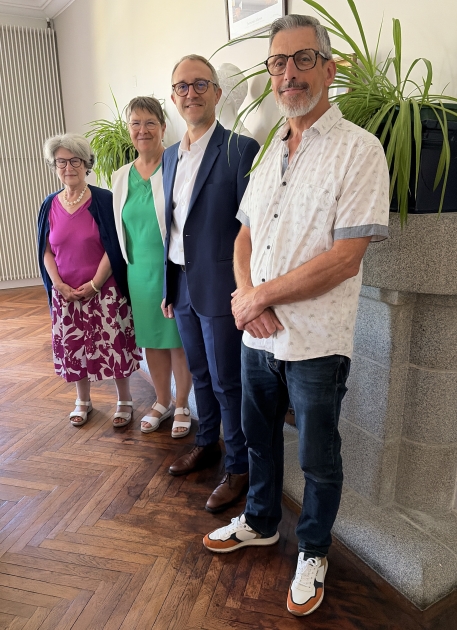 Mesnil-Roc'h : rencontre avec des élus de la commune