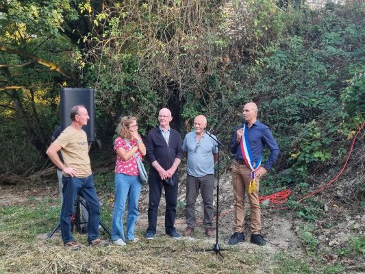 Saint-Gonlay : inauguration d'une piste cyclable et de la halte du Pont-Jean