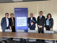 Rencontre avec le président et le directeur de l'URSSAF Bretagne à Rennes